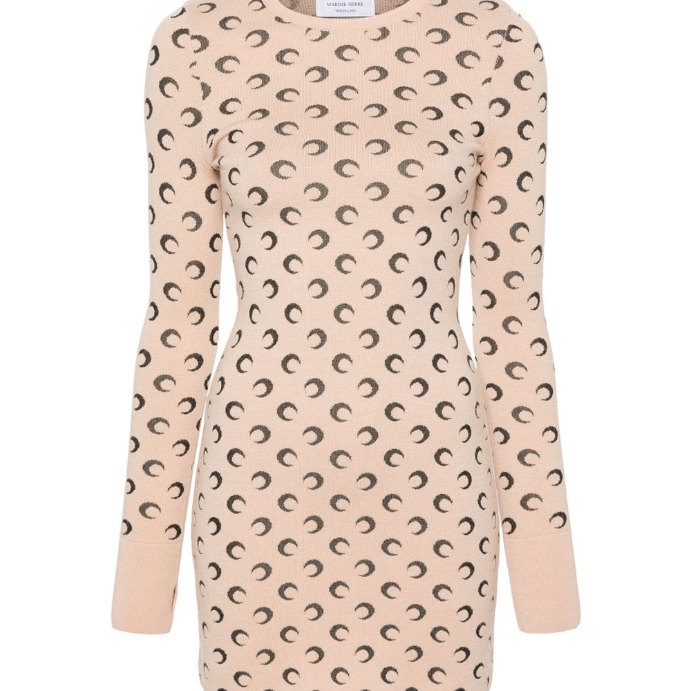 Marine serre tan dress size M worn once for 2 hours .